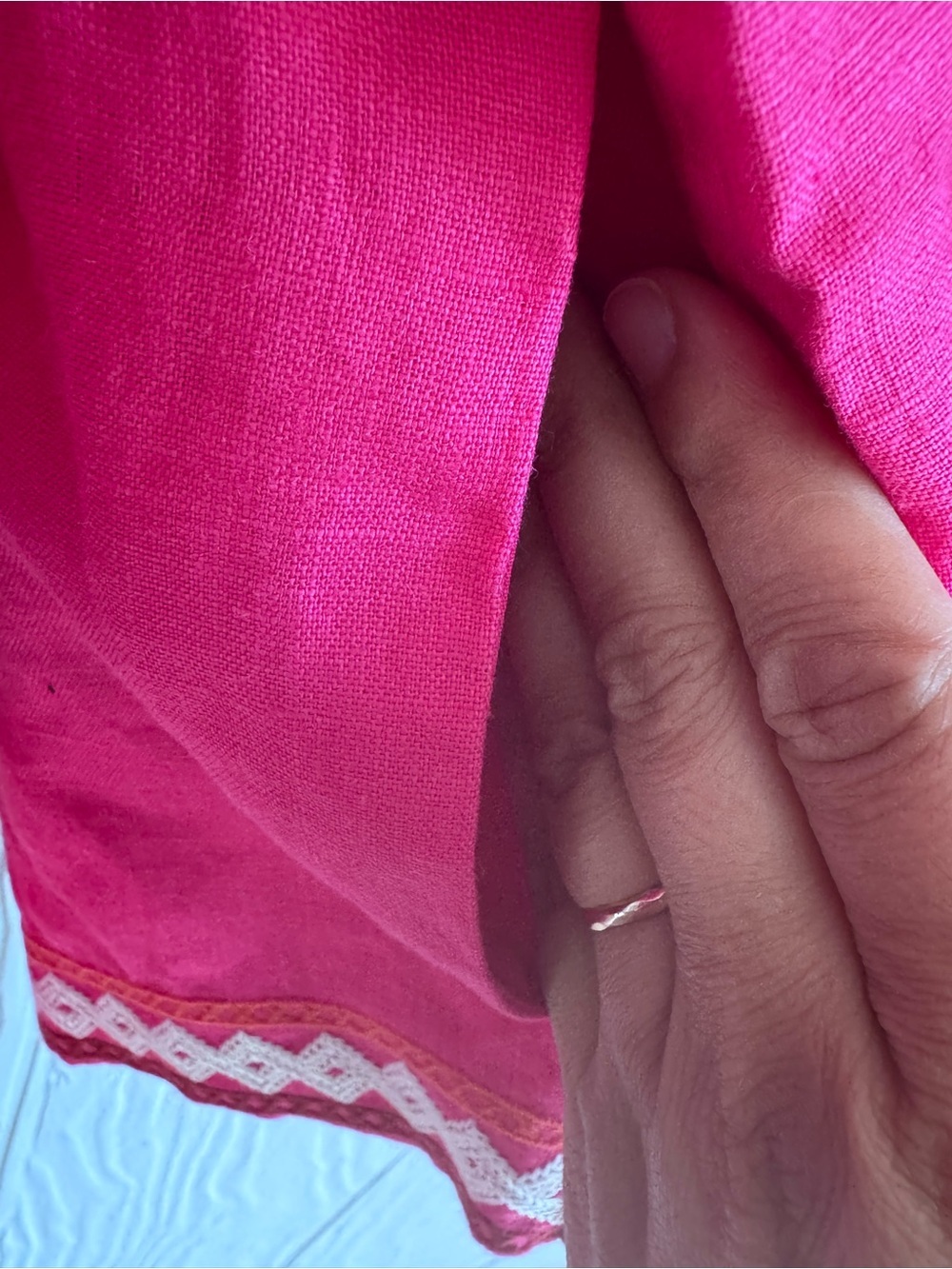 NEW BODEN Embroidered Linen Jacket
Pink Peony, Embroidered Sz: 4 - Picture 9 of 10
